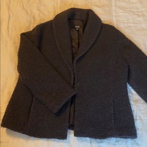 Boucle sweater blazer L